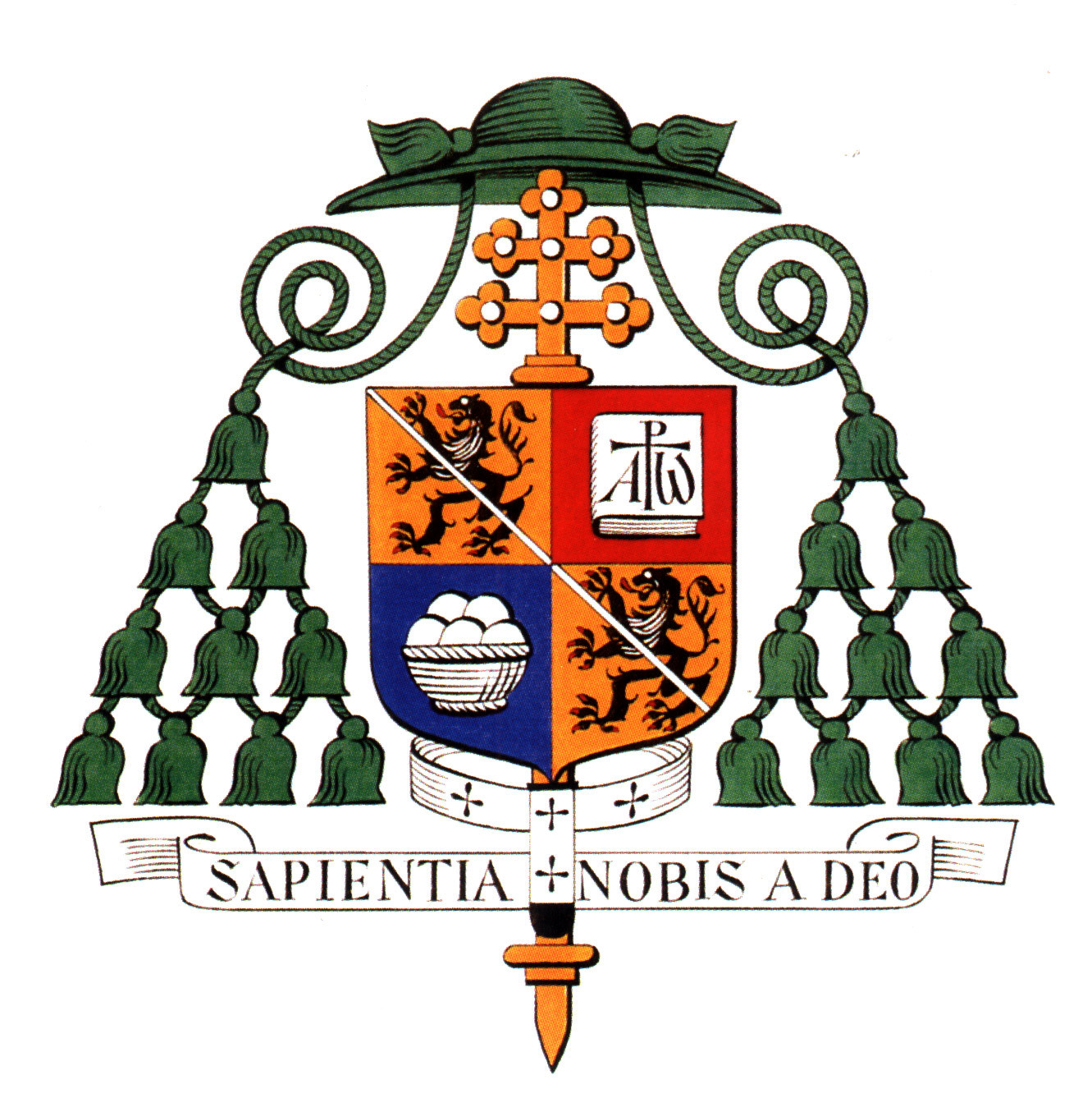 das Bild zeigt das Wappen des Erzbischofs von Bamberg